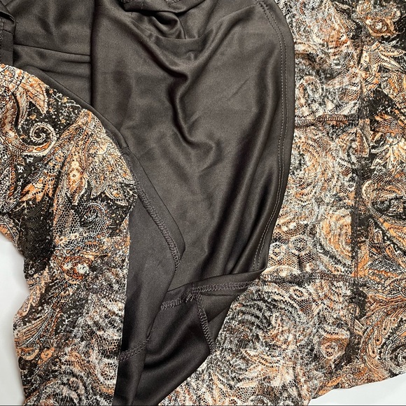 Perceptions Petite Floral Sweat Dress Petite Small - Picture 7 of 13